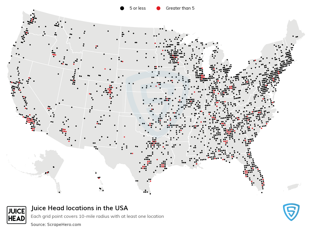 Juice Head locations