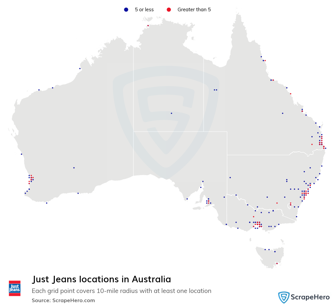 Just Jeans locations