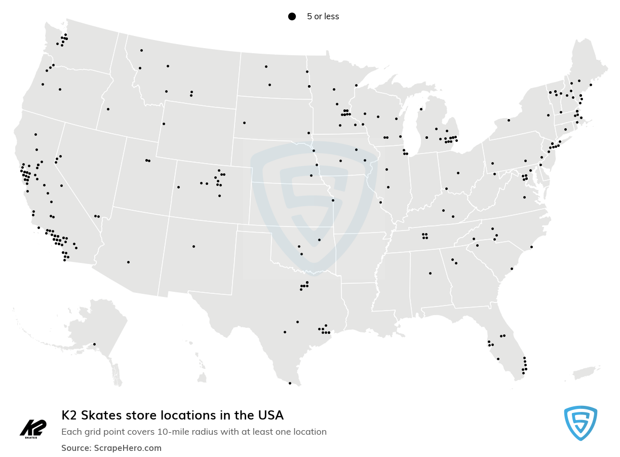 K2 Skates store locations