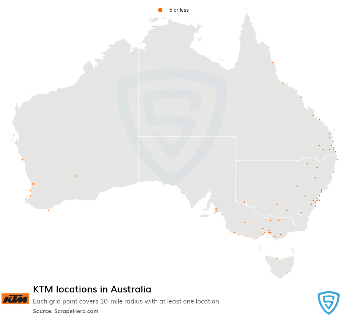 KTM dealership locations