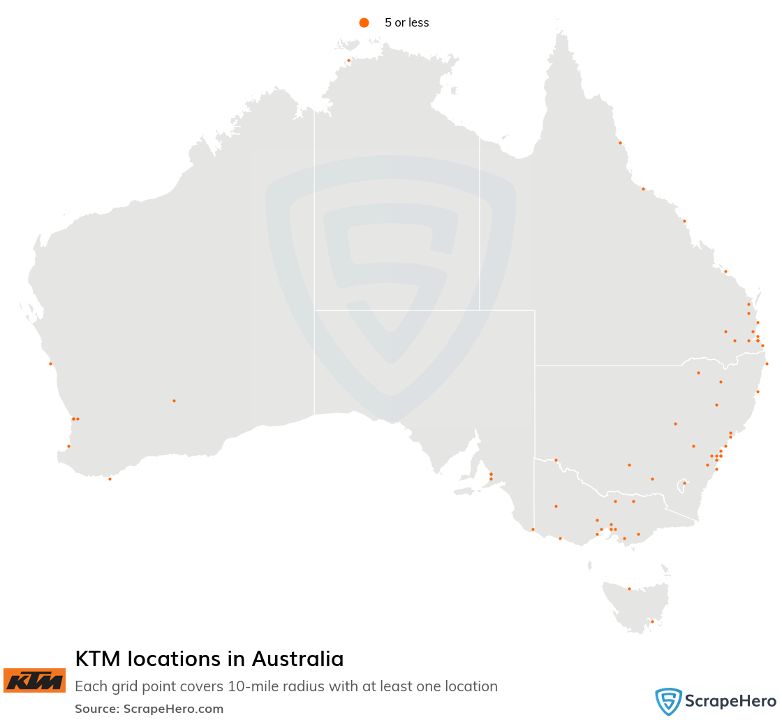 KTM dealership locations