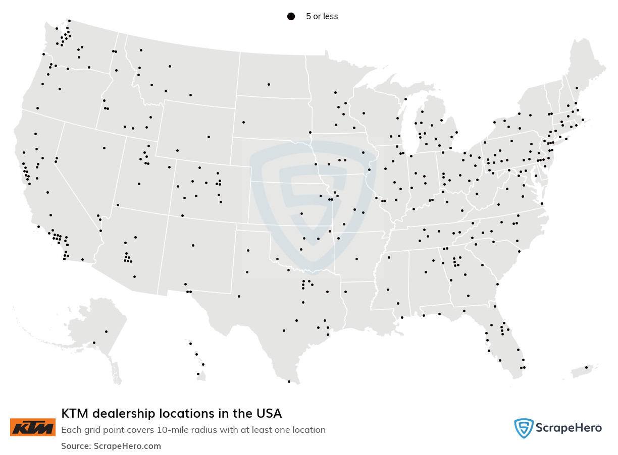 KTM dealership locations