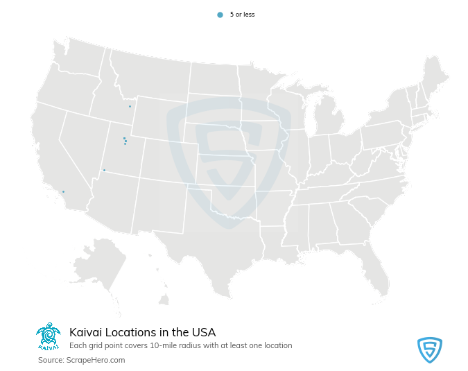 Kaivai store locations