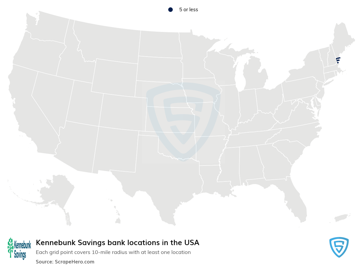Kennebunk Savings bank locations