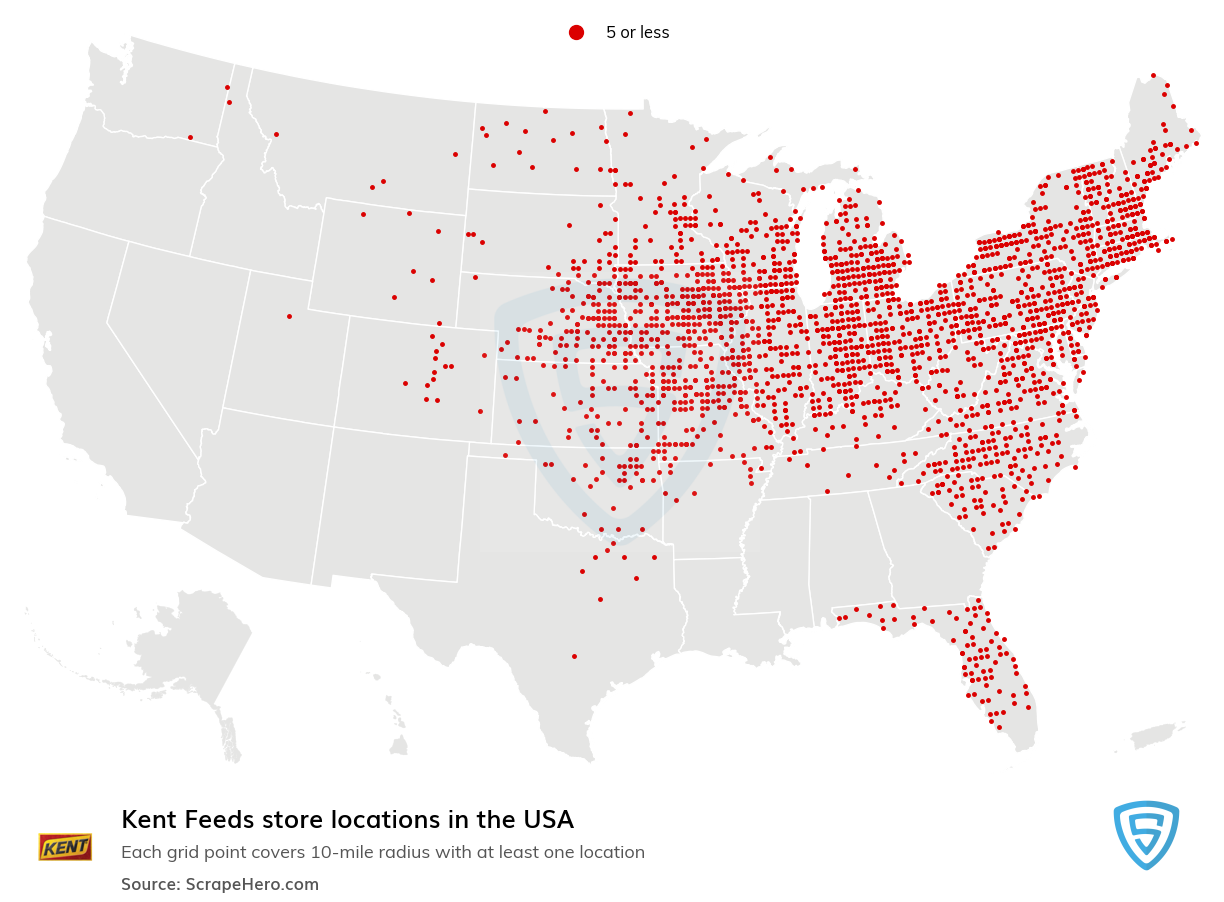 Kent Feeds store locations