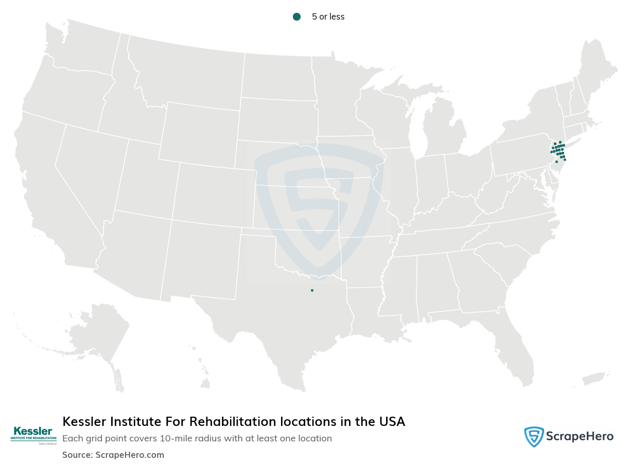 Kessler Institute For Rehabilitation locations