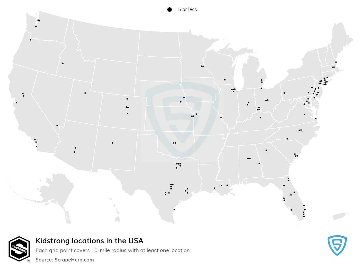 Kidstrong locations