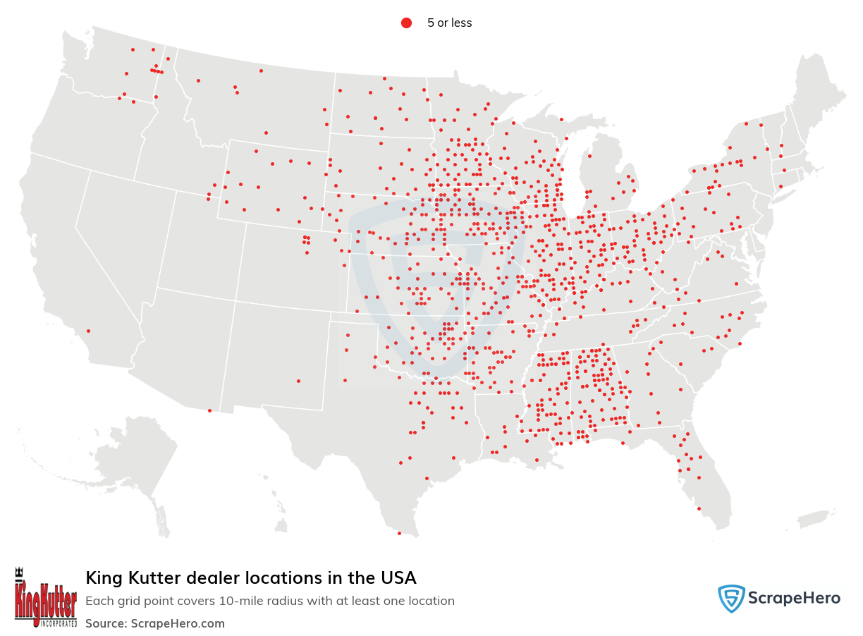 King Kutter dealer locations