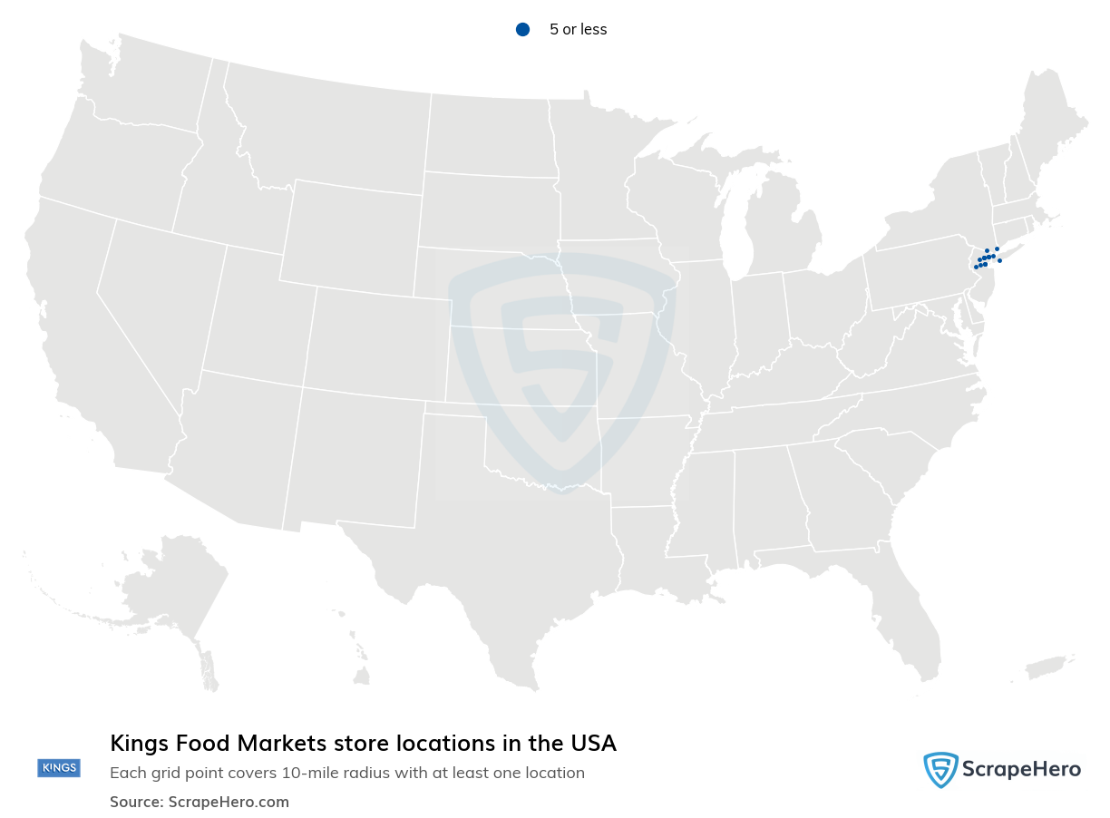 Kings Food Markets store locations