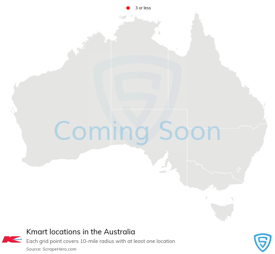  Kmart Store locations in Australia
