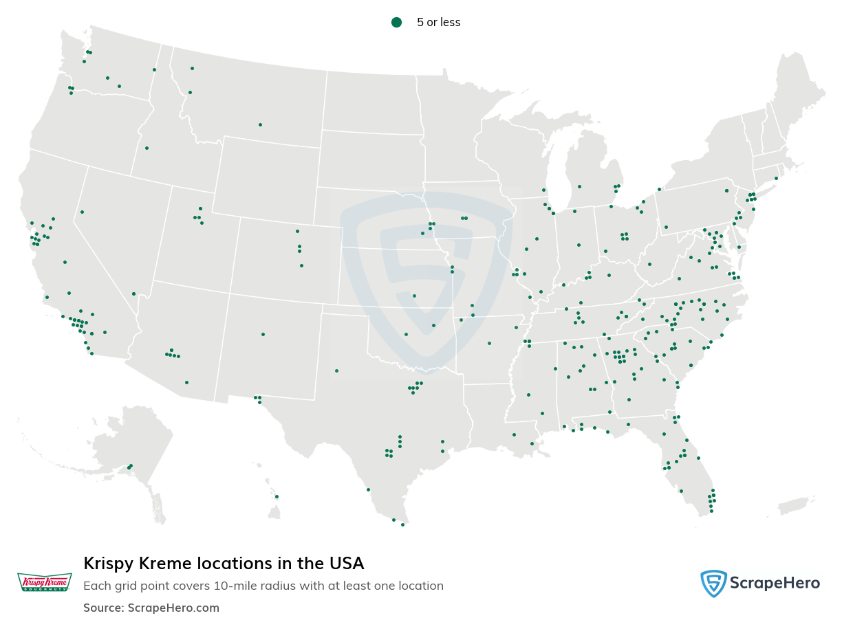 Krispy Kreme locations