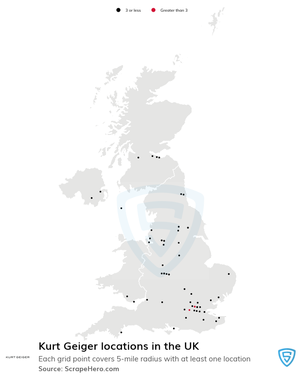 Kurt Geiger store locations