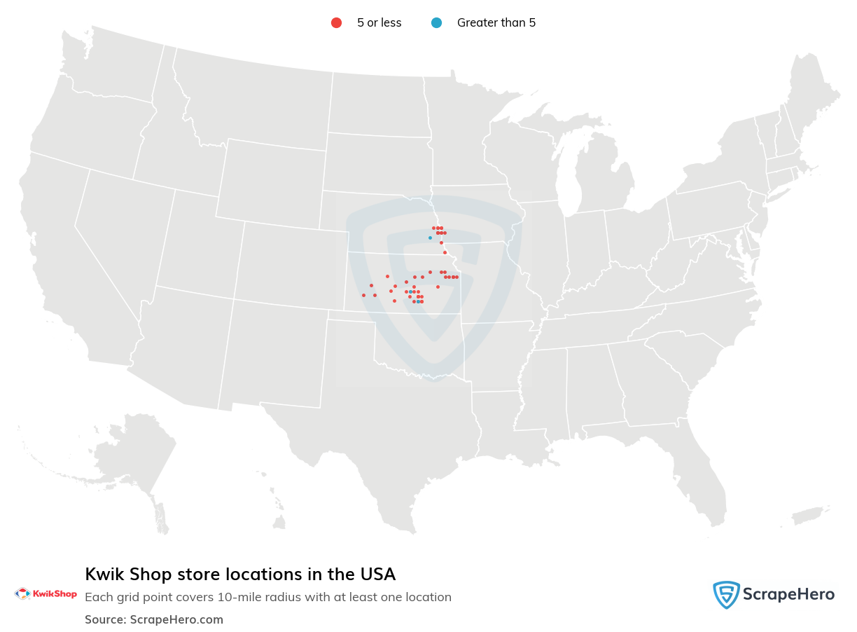 Kwik Shop store locations