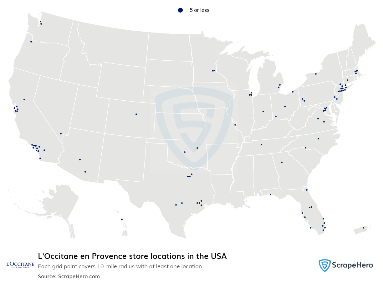 L'Occitane en Provence store locations