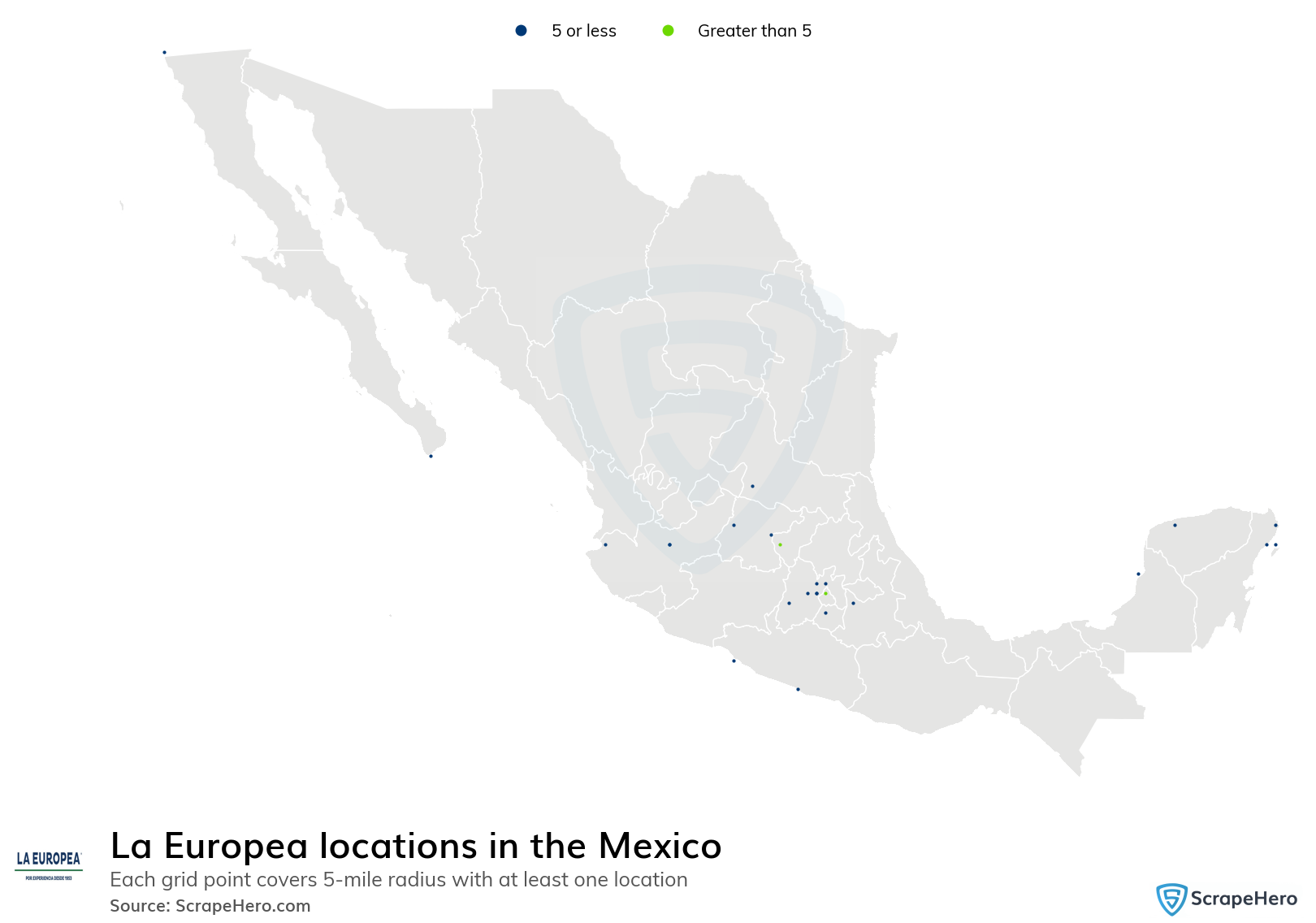 La Europea locations