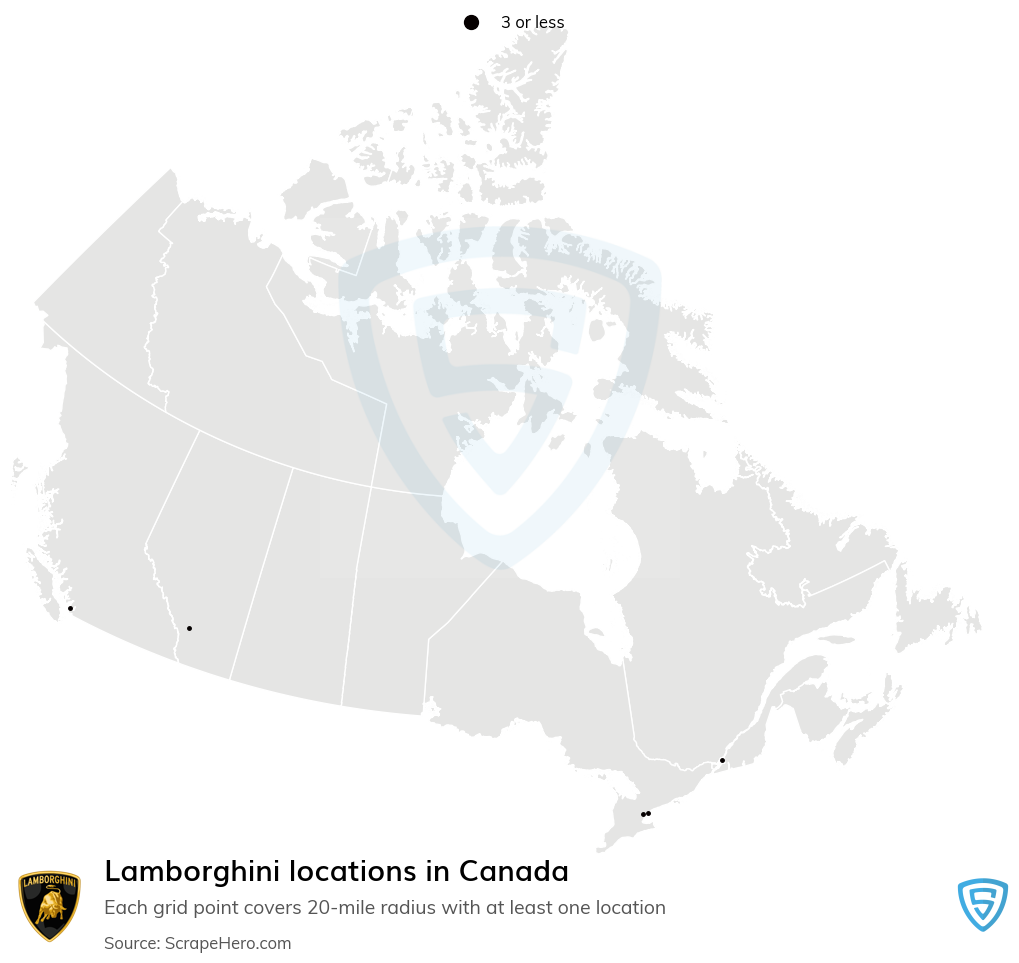 Lamborghini dealership locations