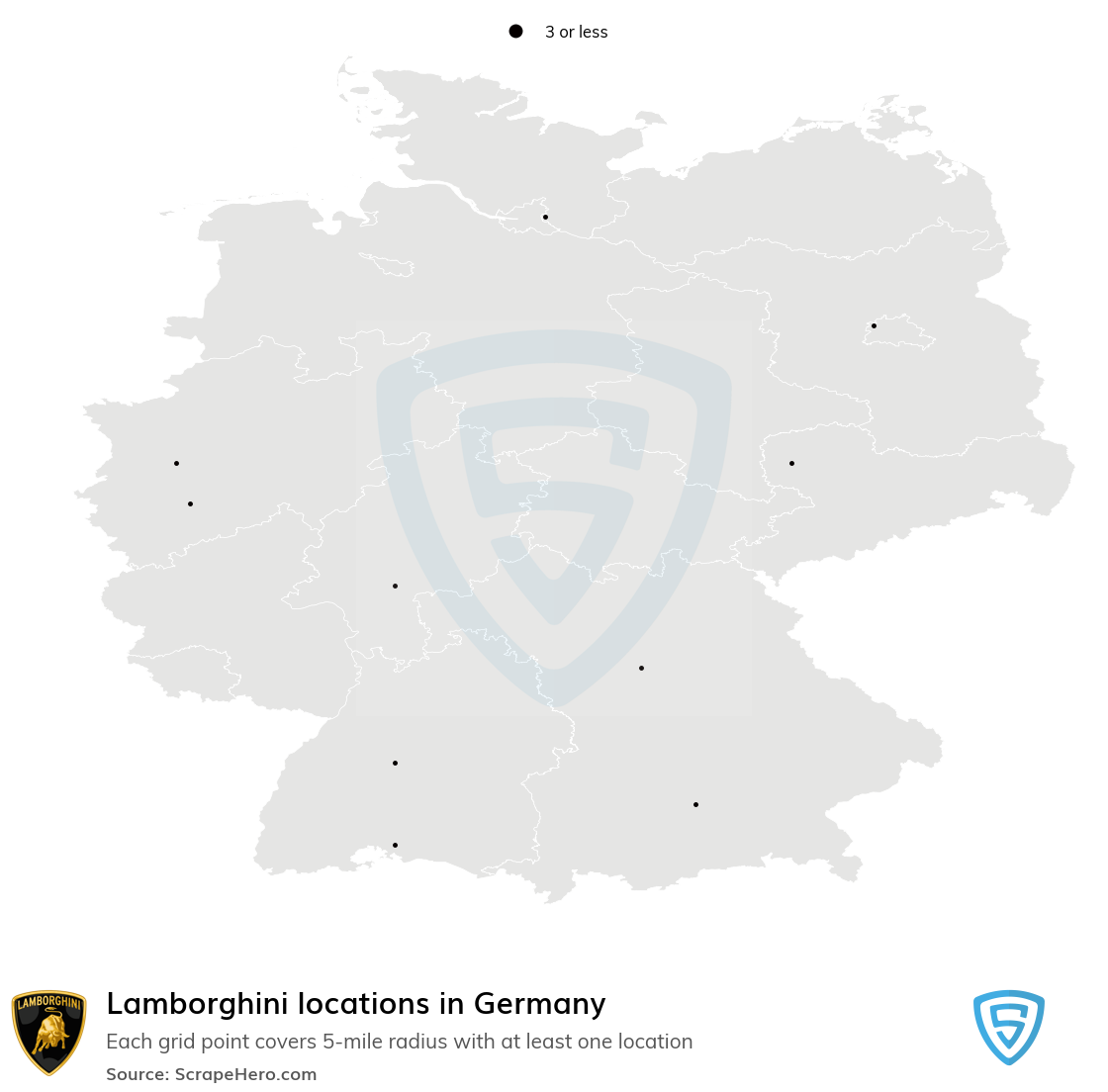 Lamborghini dealership locations