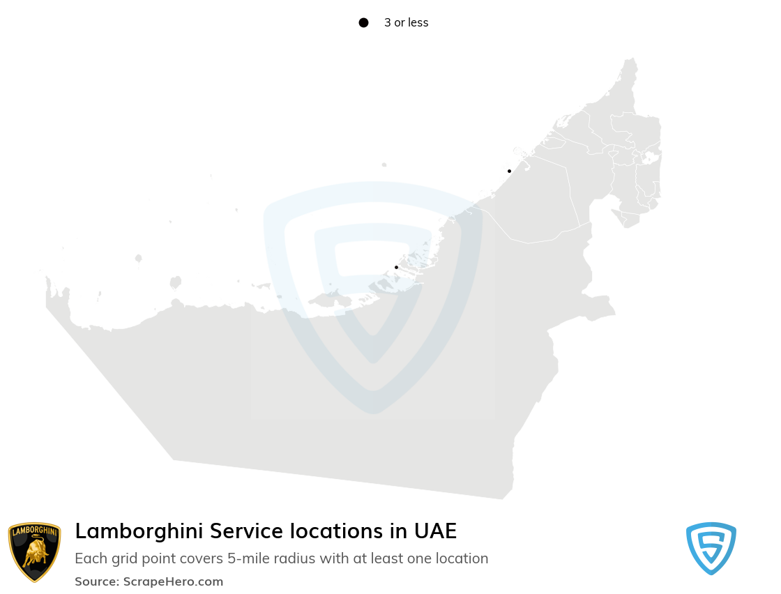 Lamborghini Service locations