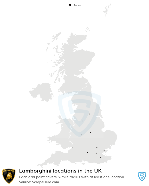 Lamborghini dealership locations