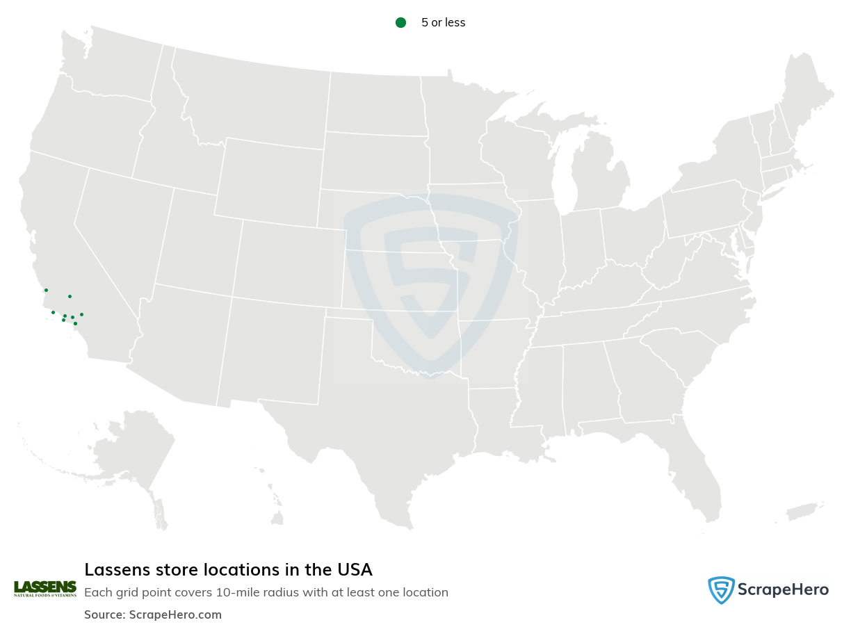 Lassens store locations