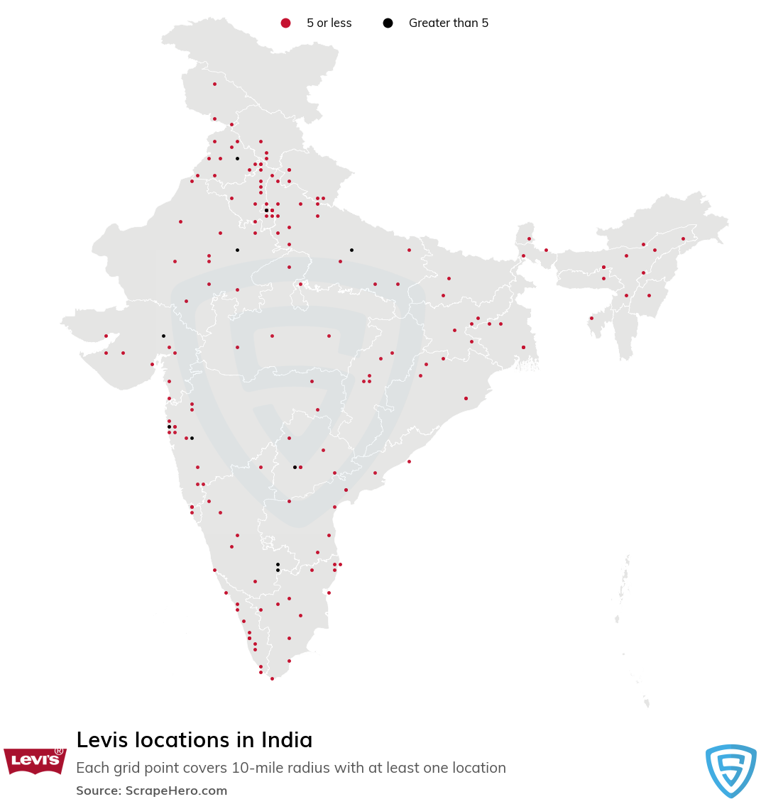 Levis retail store locations