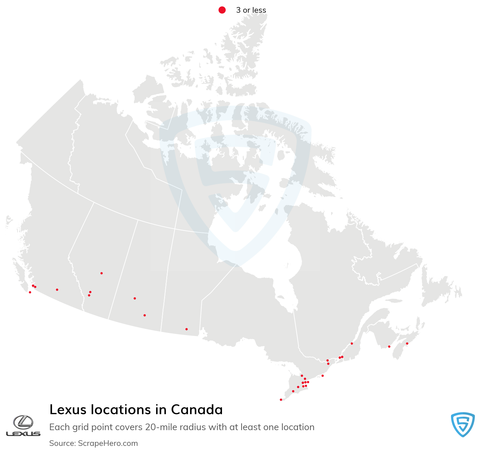 Lexus Locations In Canada 2023