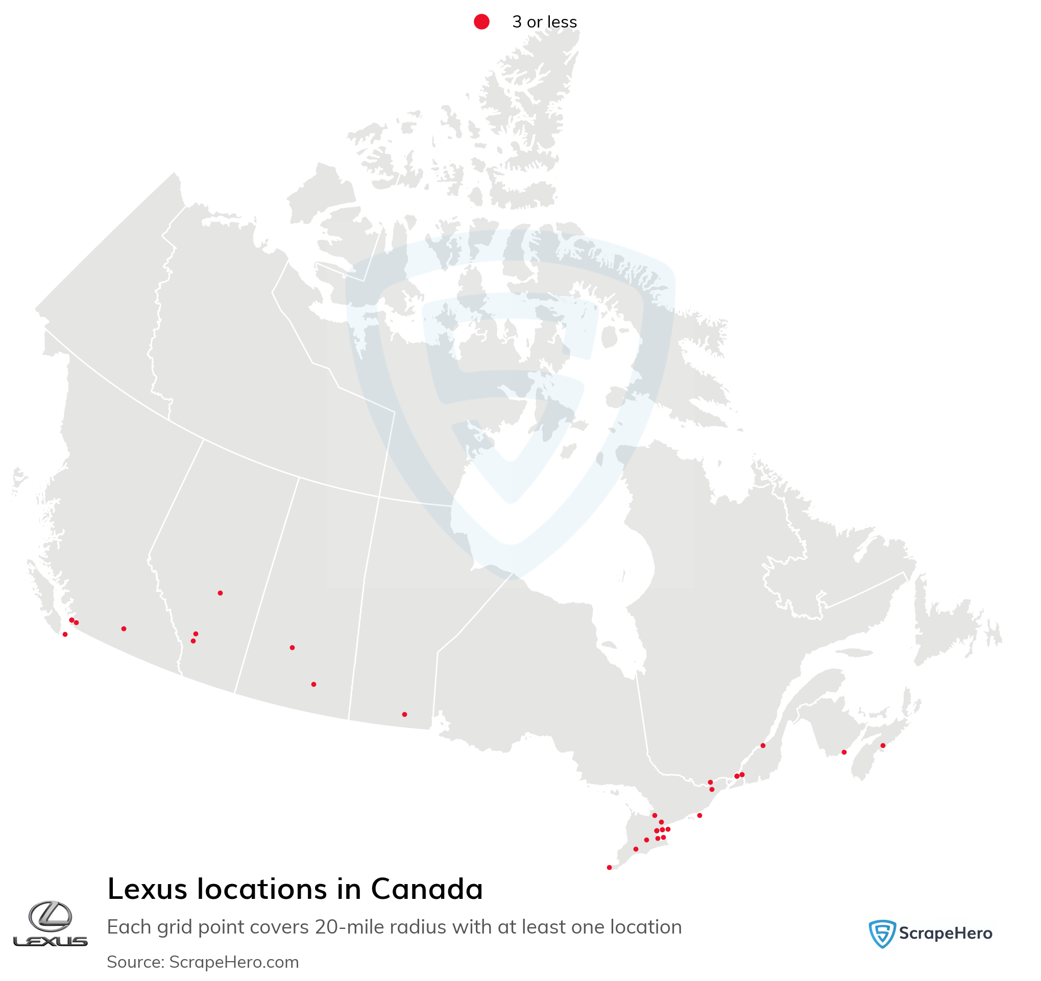 Lexus Locations In Canada 2023