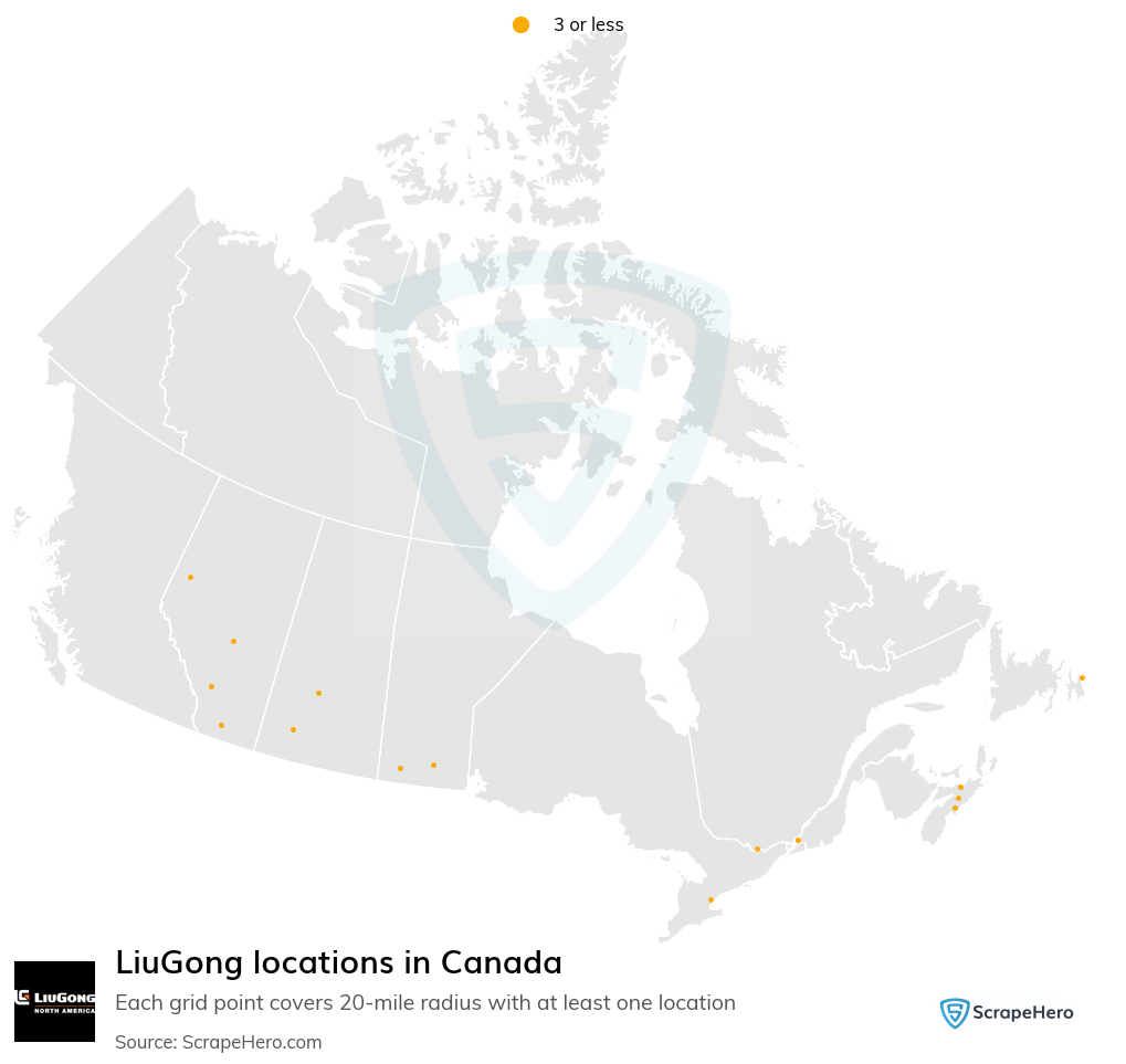 LiuGong locations