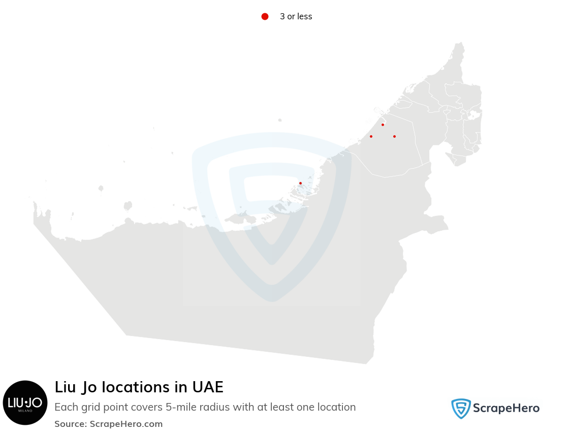 Liu Jo locations