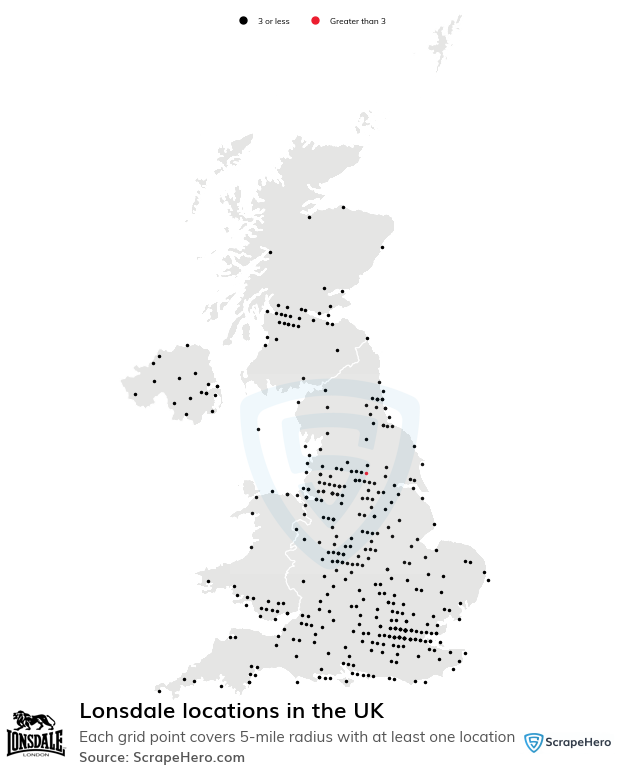 Lonsdale store locations