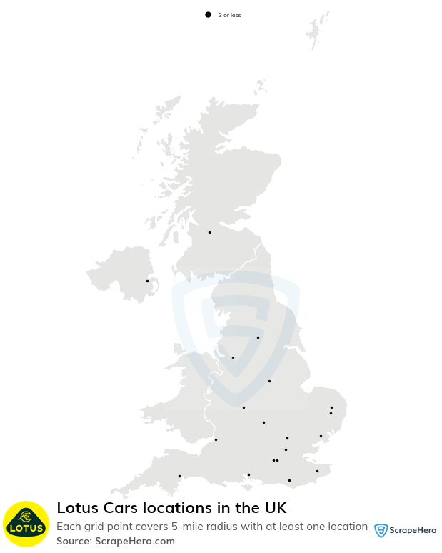 Lotus Cars locations