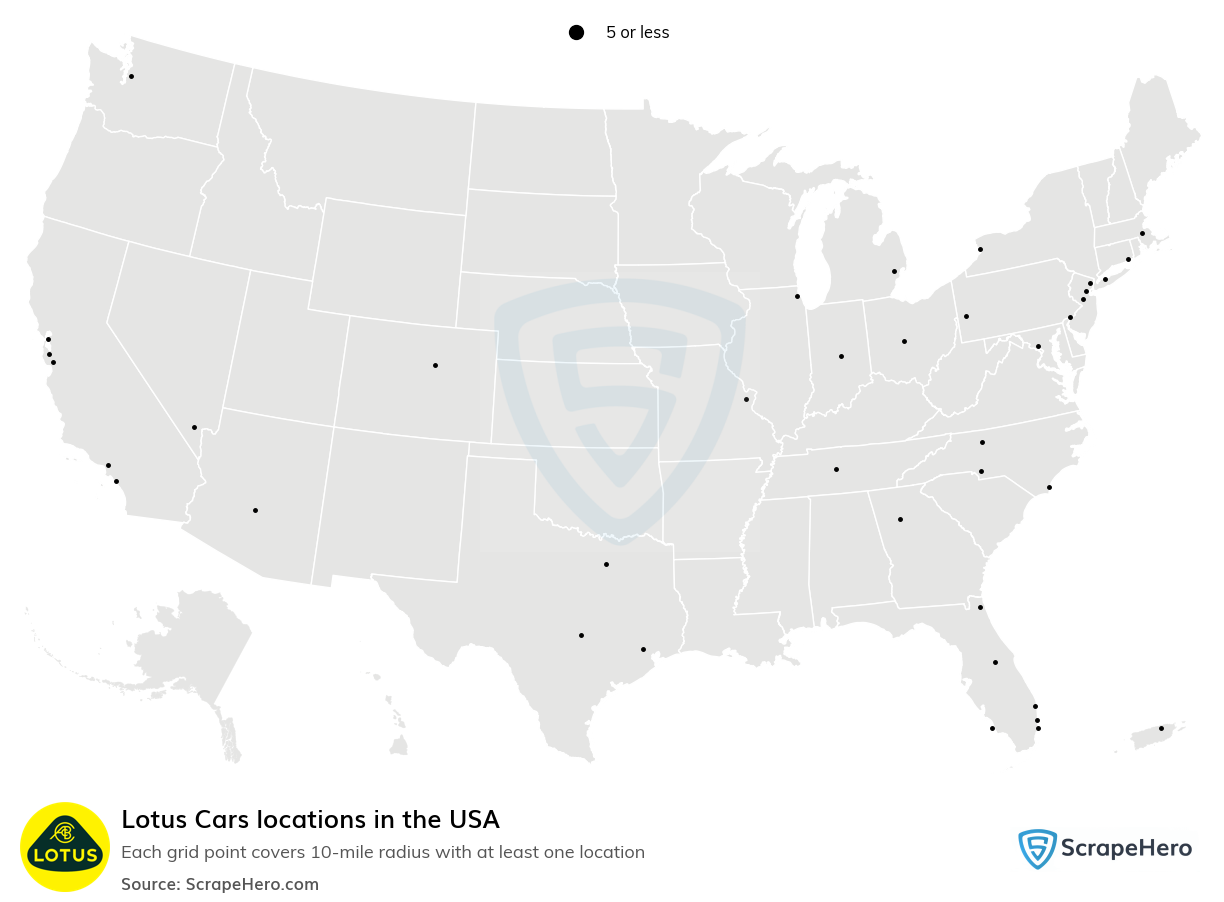 Lotus Cars locations