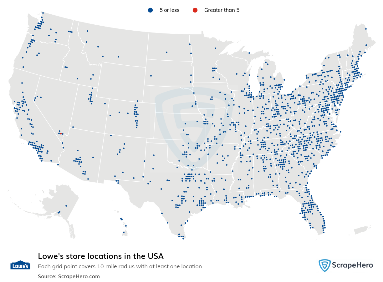 Lowe's store locations