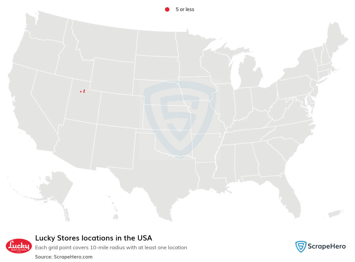 Lucky Stores locations