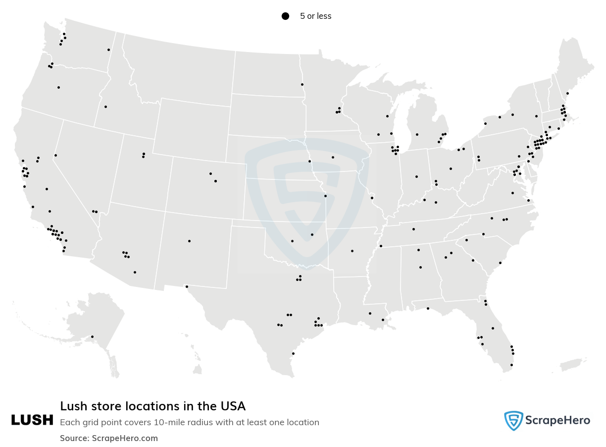 Lush store locations