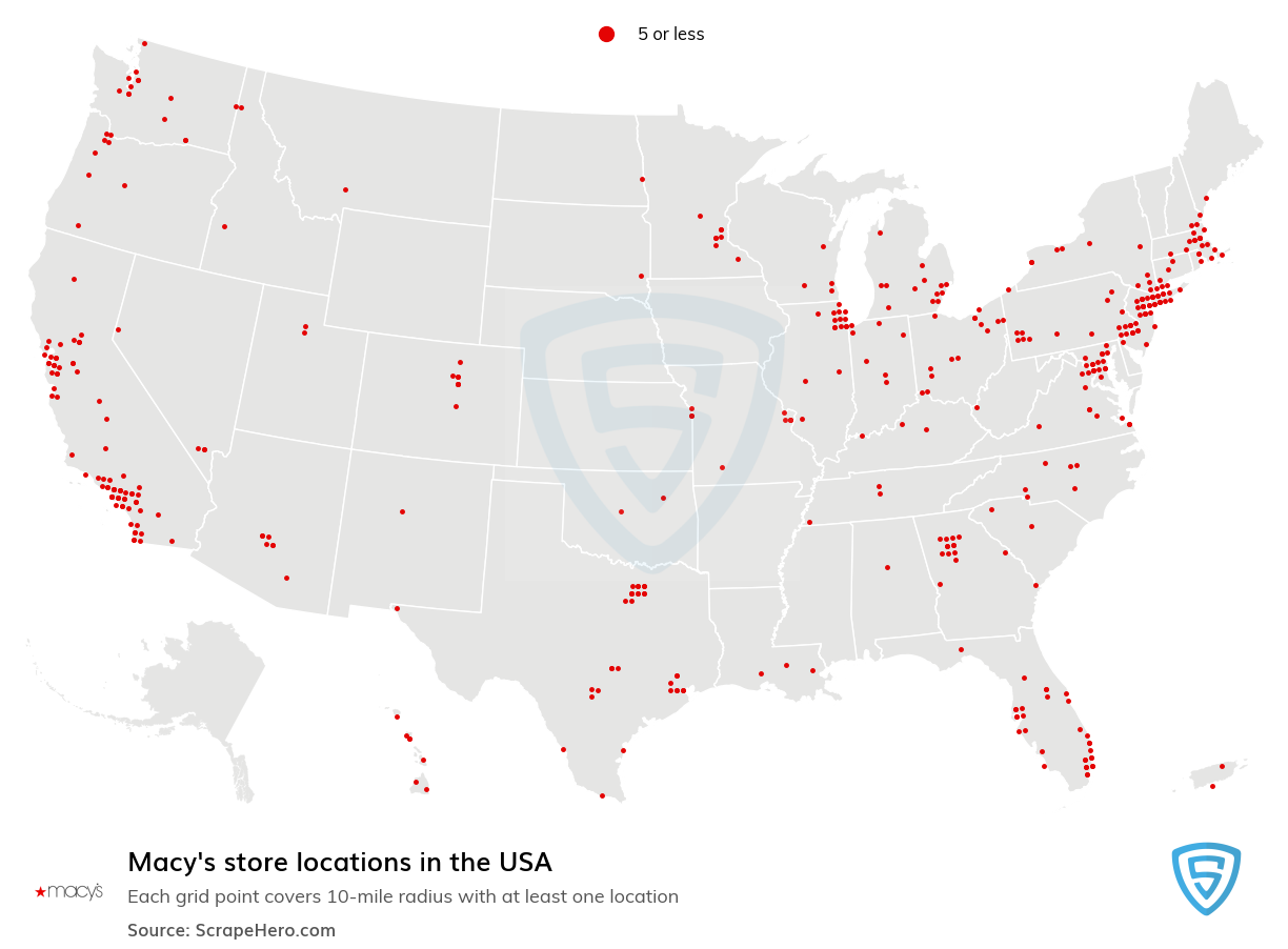 Macy's retail store locations