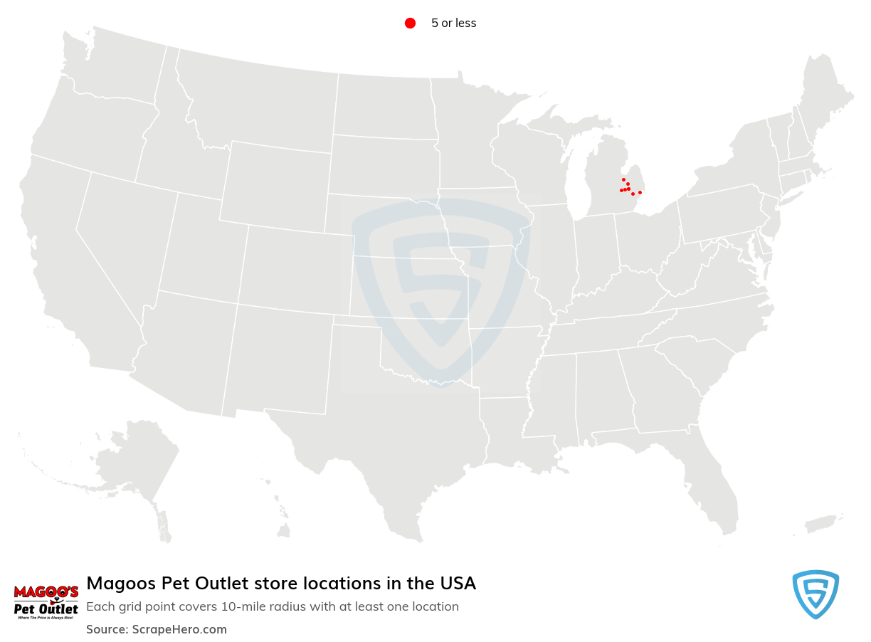 Magoos Pet Outlet store locations
