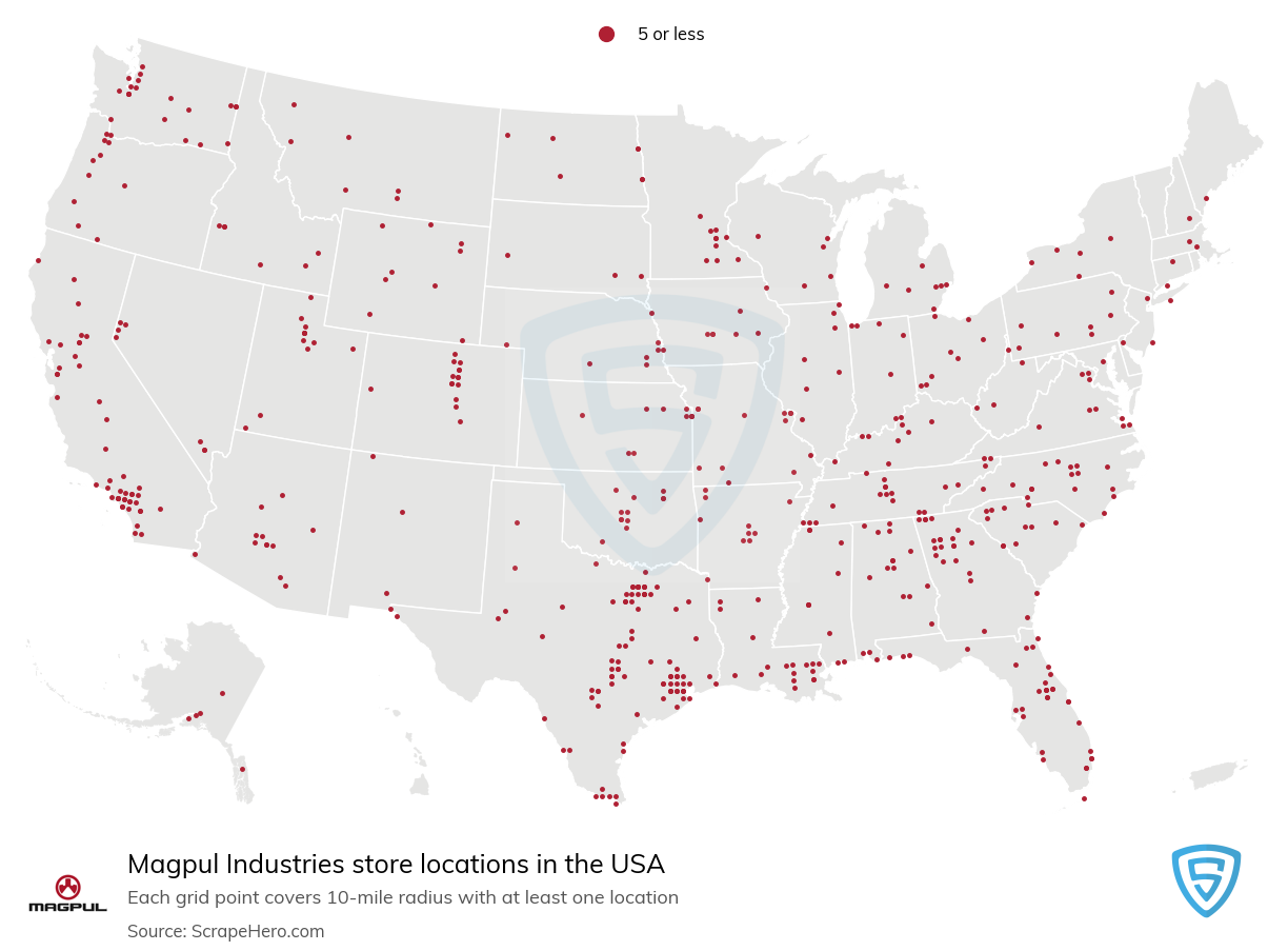 Magpul Industries store locations
