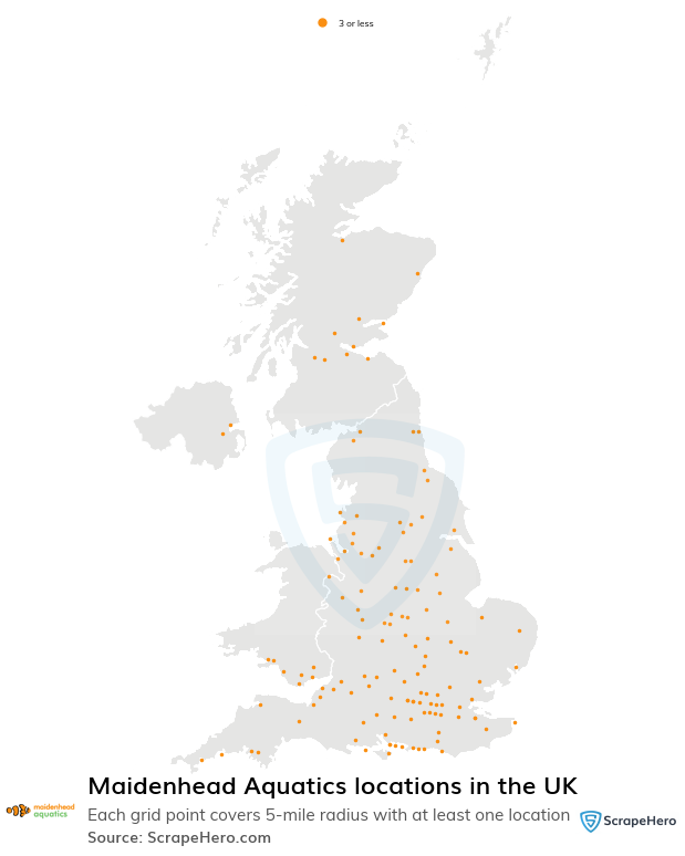 Maidenhead Aquatics store locations