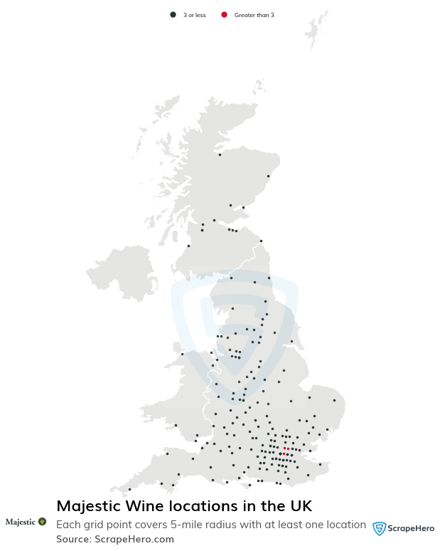 Majestic Wine store locations