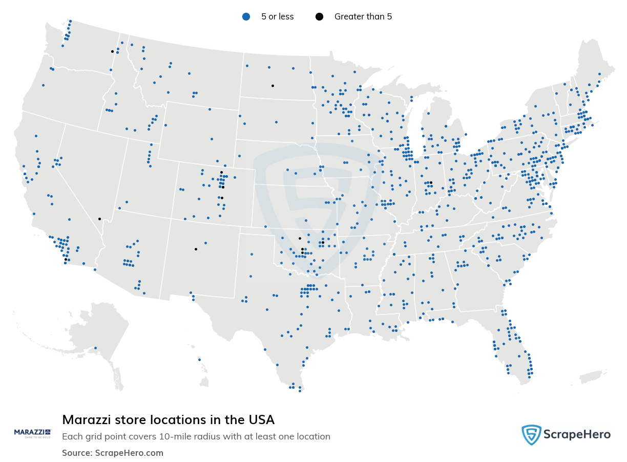 Marazzi store locations