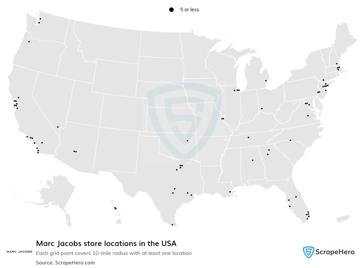 Marc Jacobs store locations