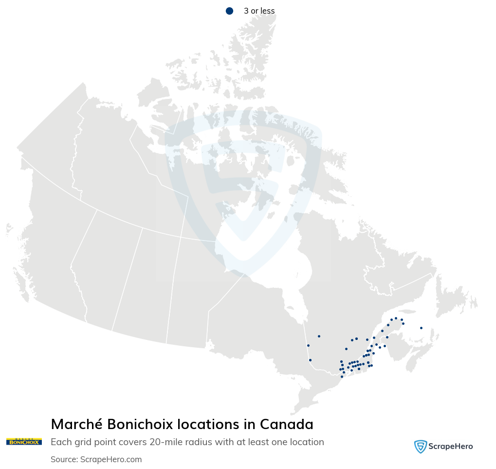 Marché Bonichoix store locations