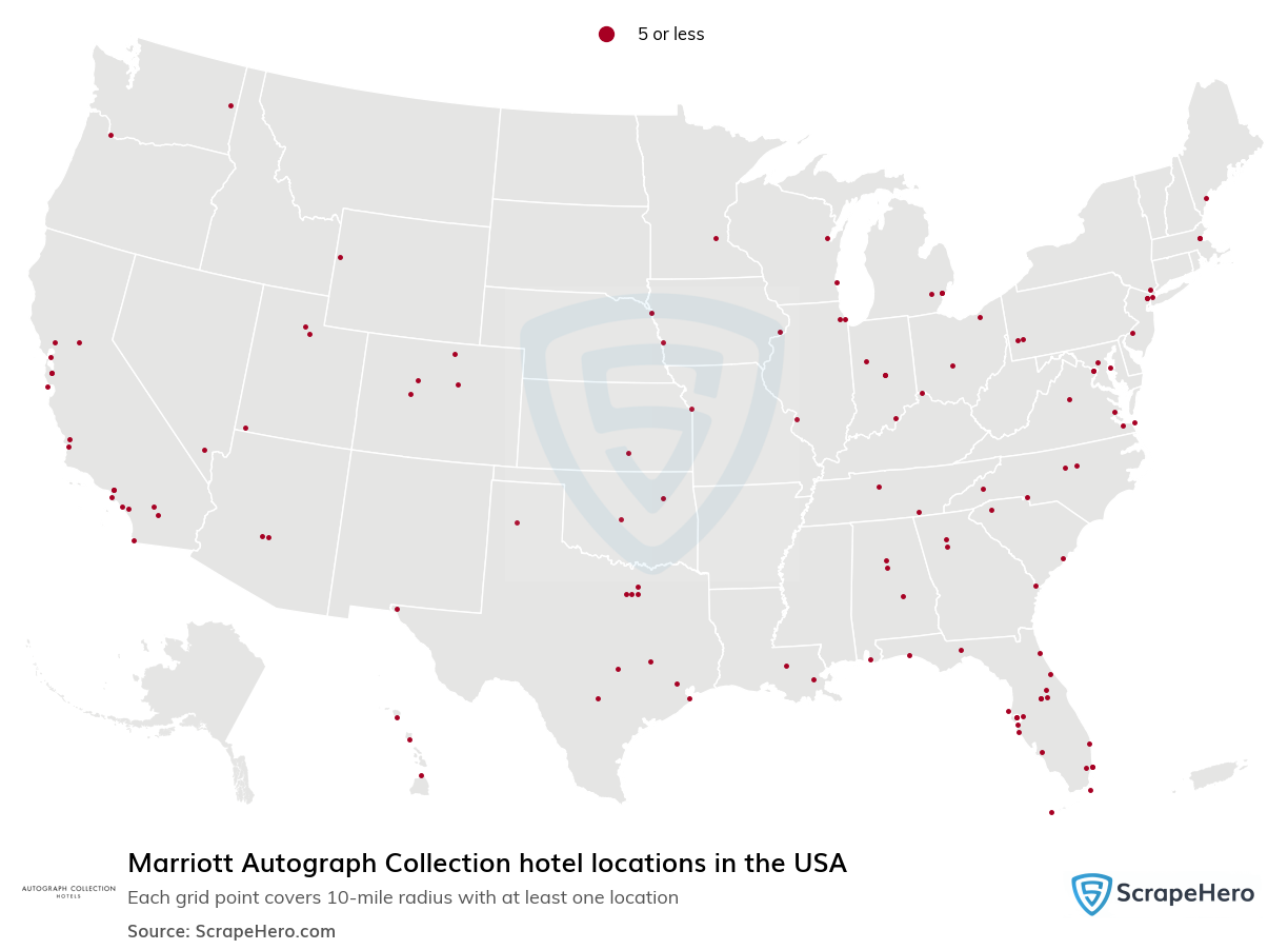 Marriott Autograph Collection hotel locations