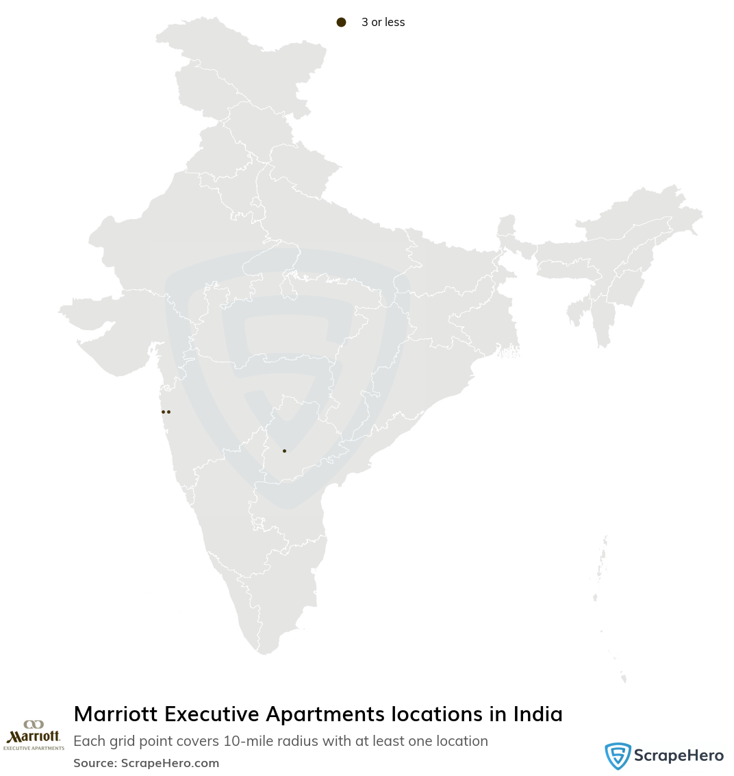 Marriott Executive Apartments hotel locations