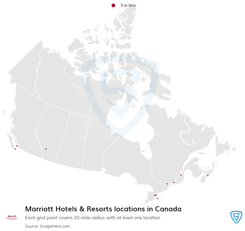 Marriott Hotels & Resorts locations