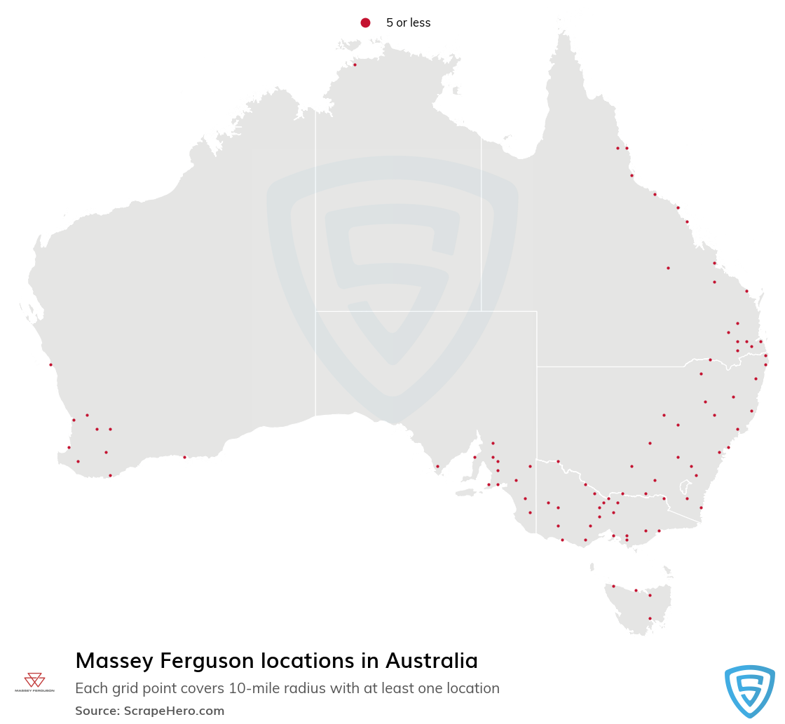 Massey Ferguson locations