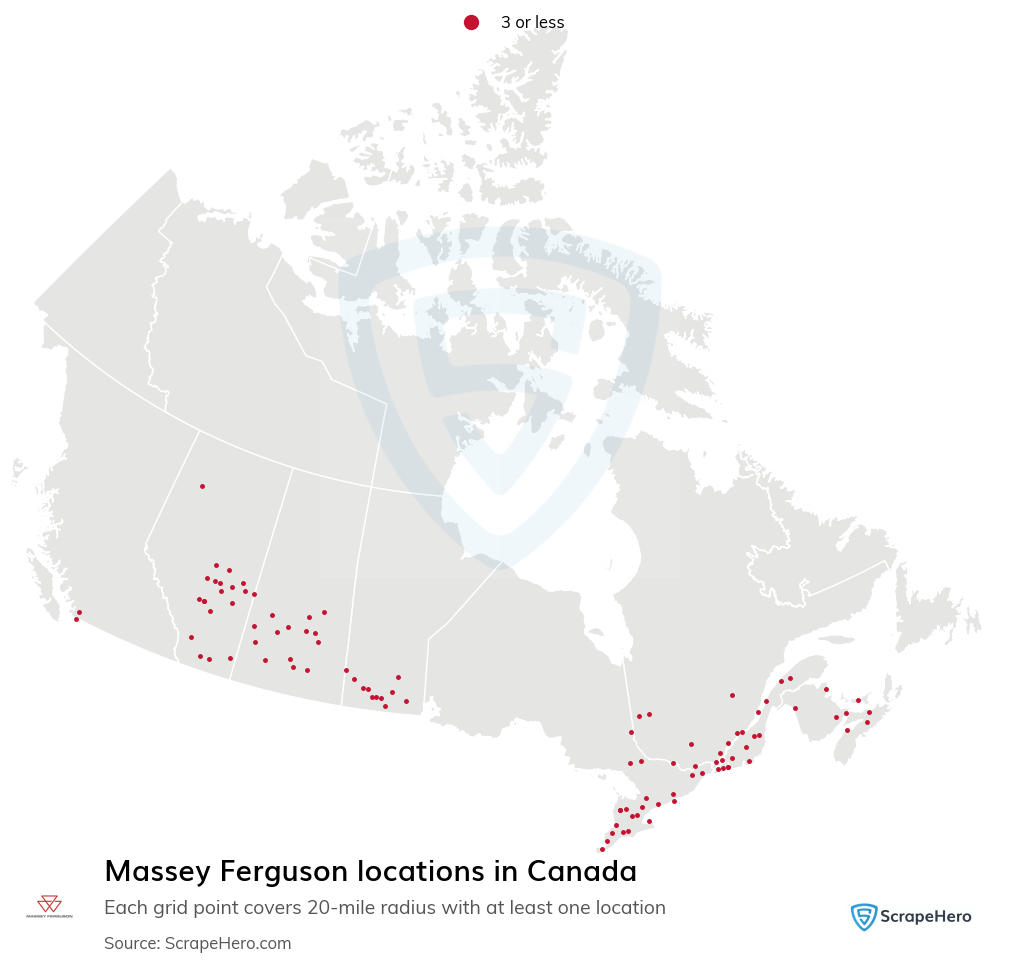 Massey Ferguson locations