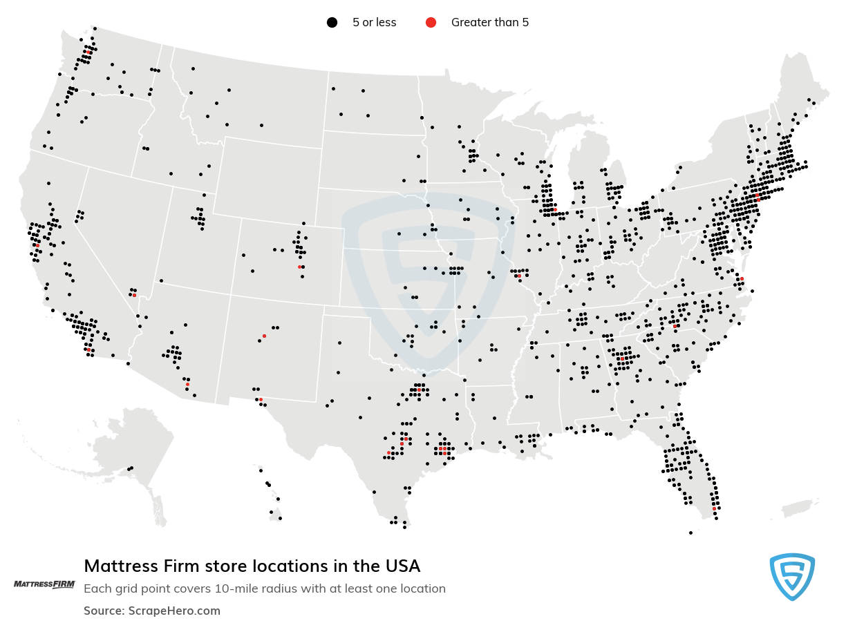Mattress Firm store locations
