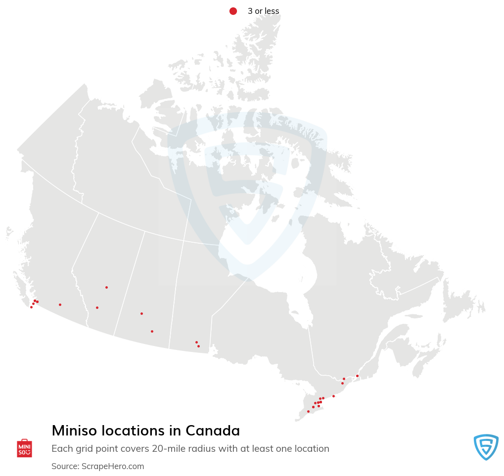 Miniso store locations